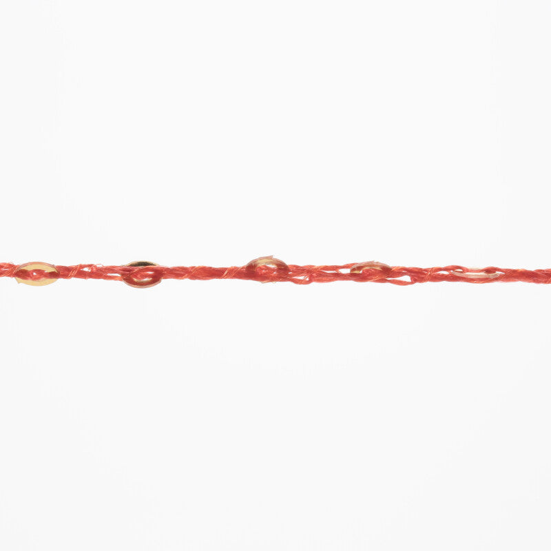 Lang Paillettes - rood/goud - kleurnummer 60