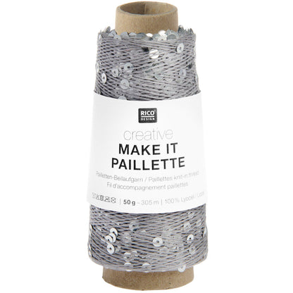 Rico Make It Paillette - grijs - kleurnummer 010