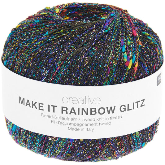Rico Make It Rainbow Glitz - zwart - kleurnummer 1