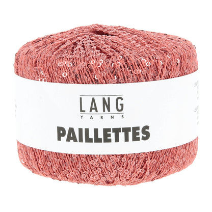 Lang Paillettes - koraal - kleurnummer 128