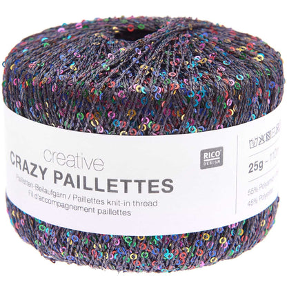Rico Crazy Paillettes - antraciet - kleurnummer 2