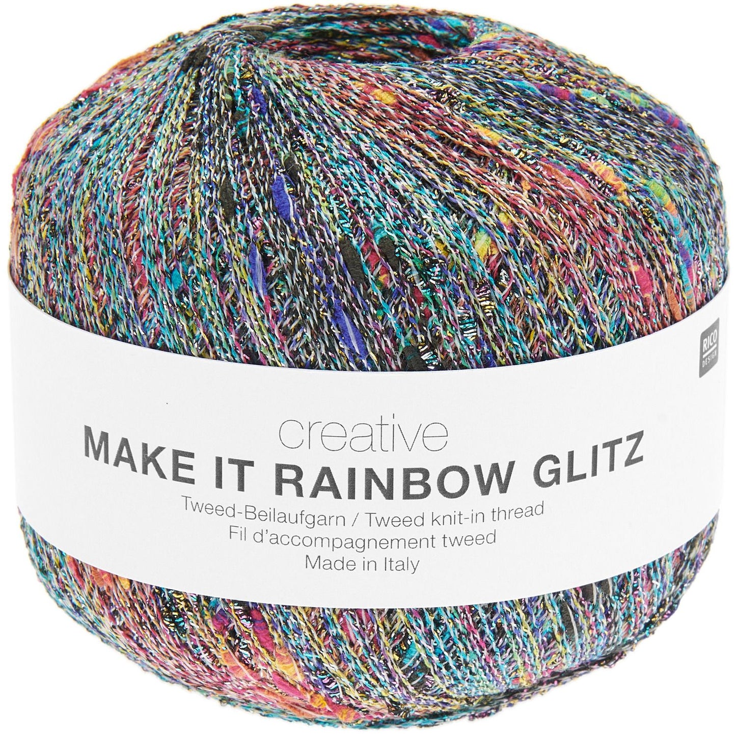 Rico Make It Rainbow Glitz - wit - kleurnummer 2