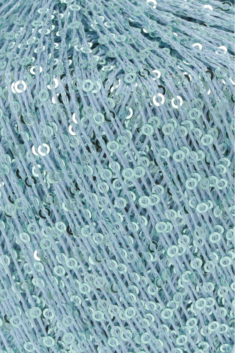 Lang Paillettes - lichtblauw - kleurnummer 20