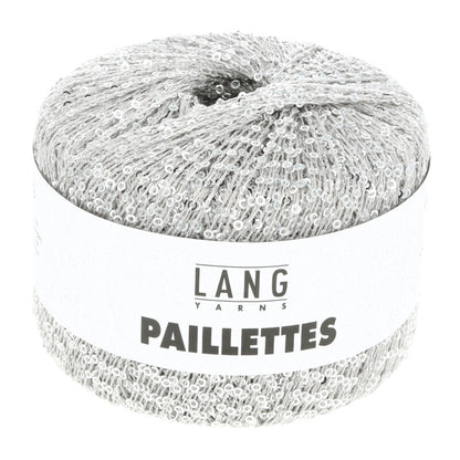 Lang Paillettes - lichtgrijs - kleurnummer 24