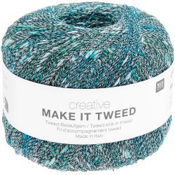 Rico Make It Tweed - oceaan - kleurnummer 4