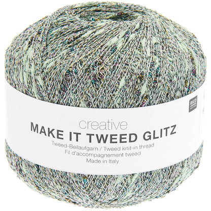 Rico Make It Tweed Glitz - mint - kleurnummer 5