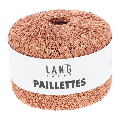 Lang Paillettes - lichtoranje - kleurnummer 59