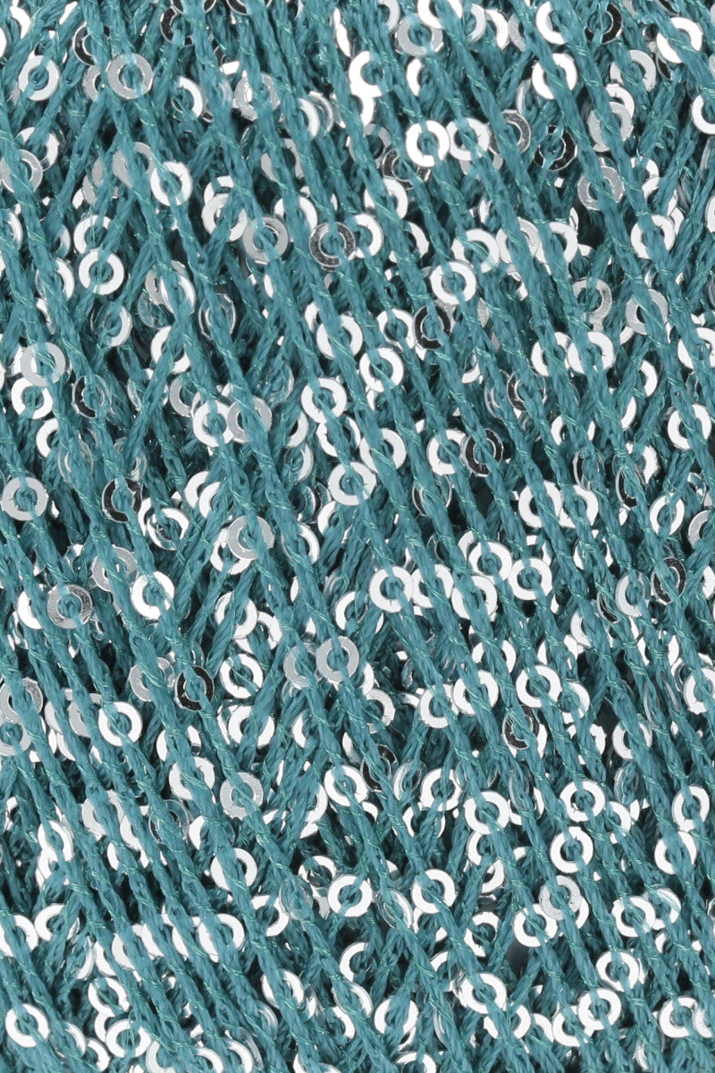 Lang Paillettes - petrol - kleurnummer 88