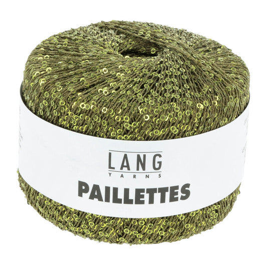 Lang Paillettes - olijf - kleurnummer 98