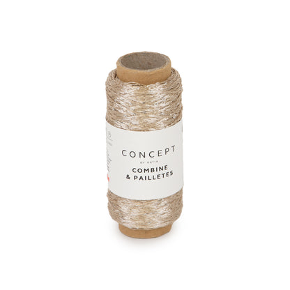 Katia Concept Combine & Paillettes - beige - kleurnummer 52