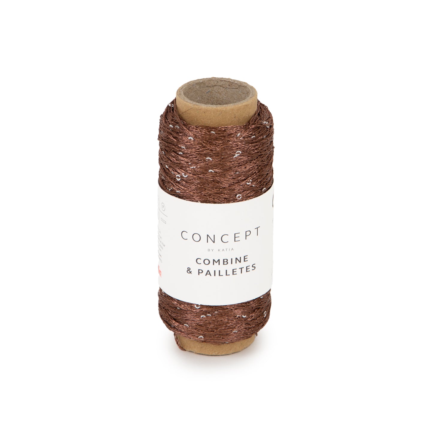 Katia Concept Combine & Paillettes - bruin - kleurnummer 53