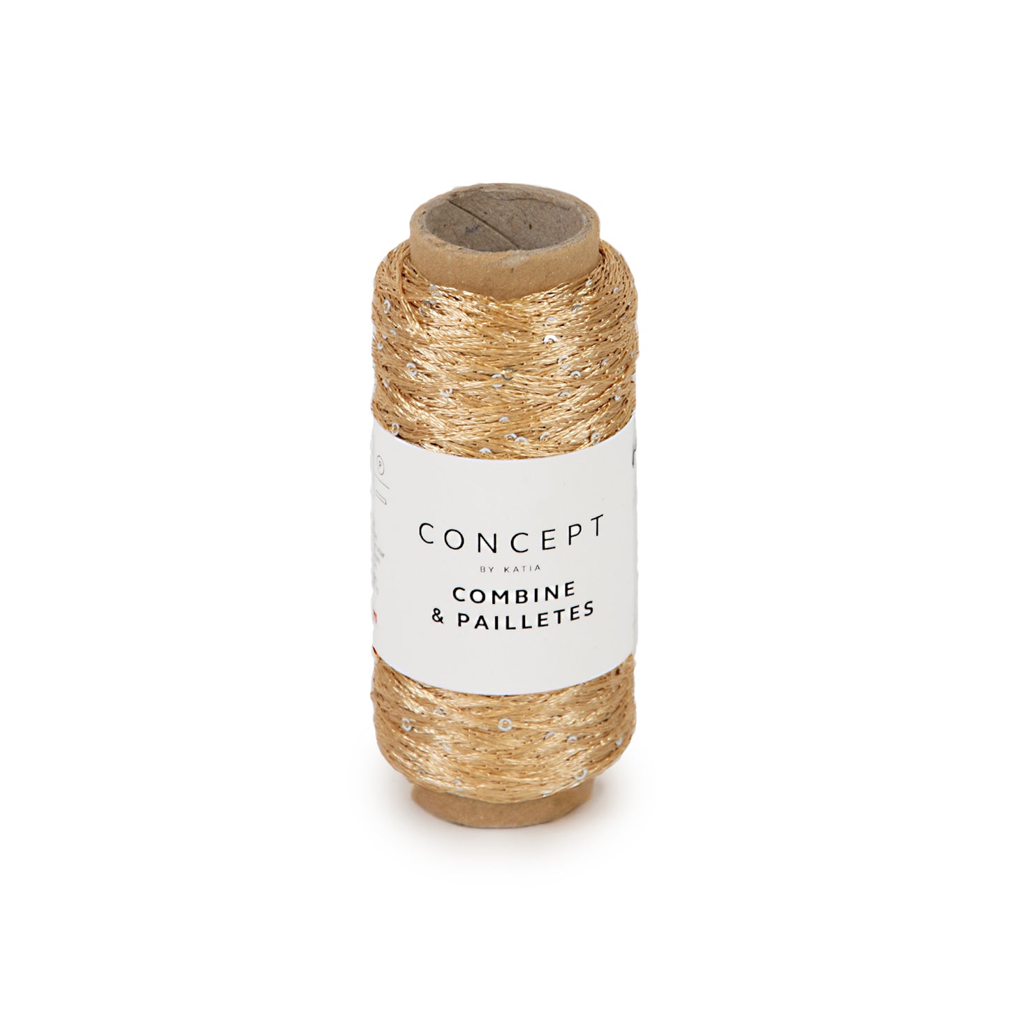 Katia Concept Combine & Paillettes - goud - kleurnummer 59