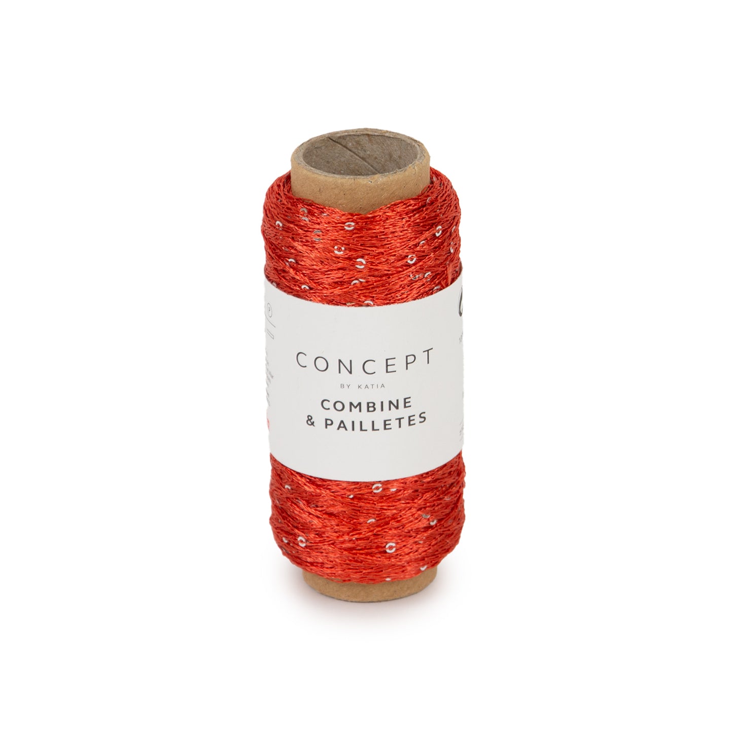 Katia Concept Combine & Paillettes - roest bruin - kleurnummer 60