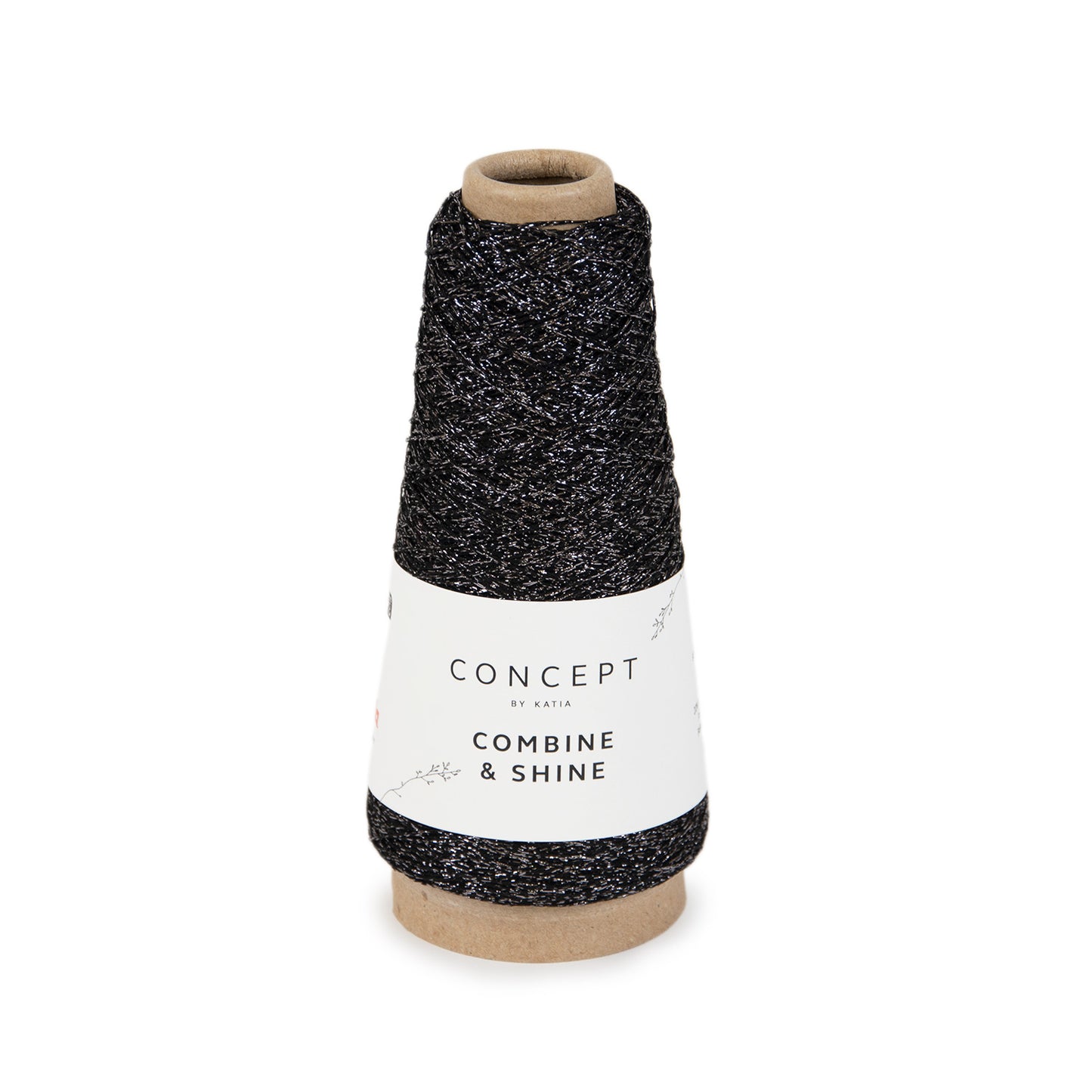 Katia Concept Combine & Shine - zwart / zilver - kleurnummer 20