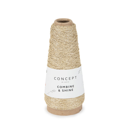 Katia Concept Combine & Shine - ivoor / goud - kleurnummer 30