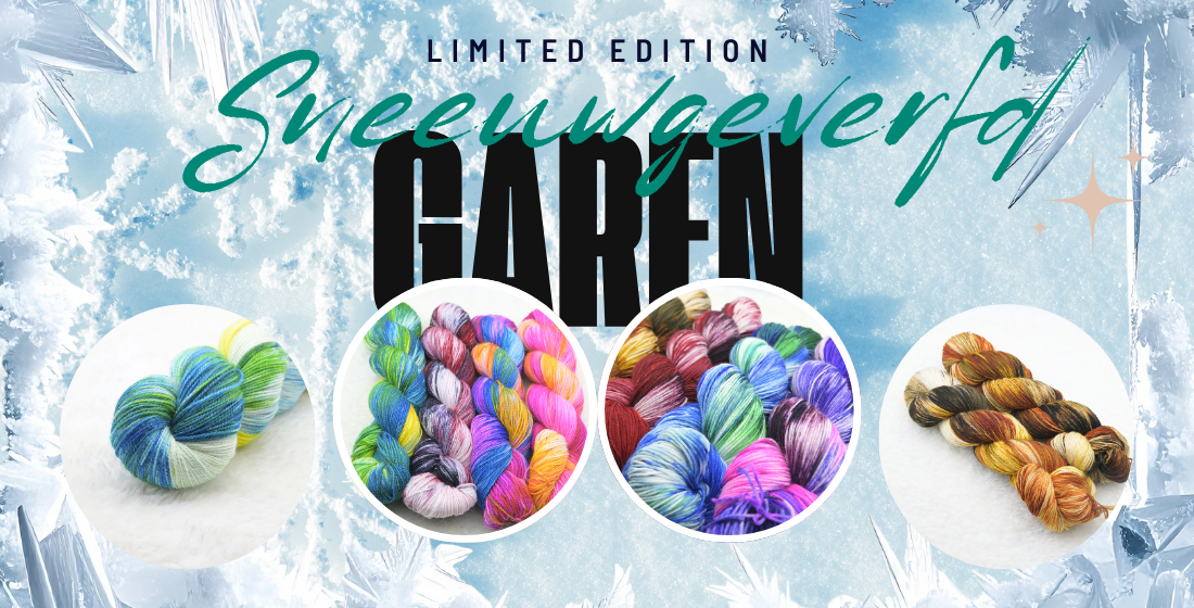 Woolly Adventures sneeuwgeverfd garen