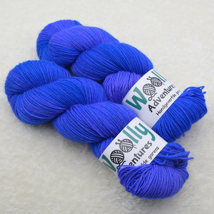 Corriedale Sock 'BLAUW/PAARS' - kleurnummer 14