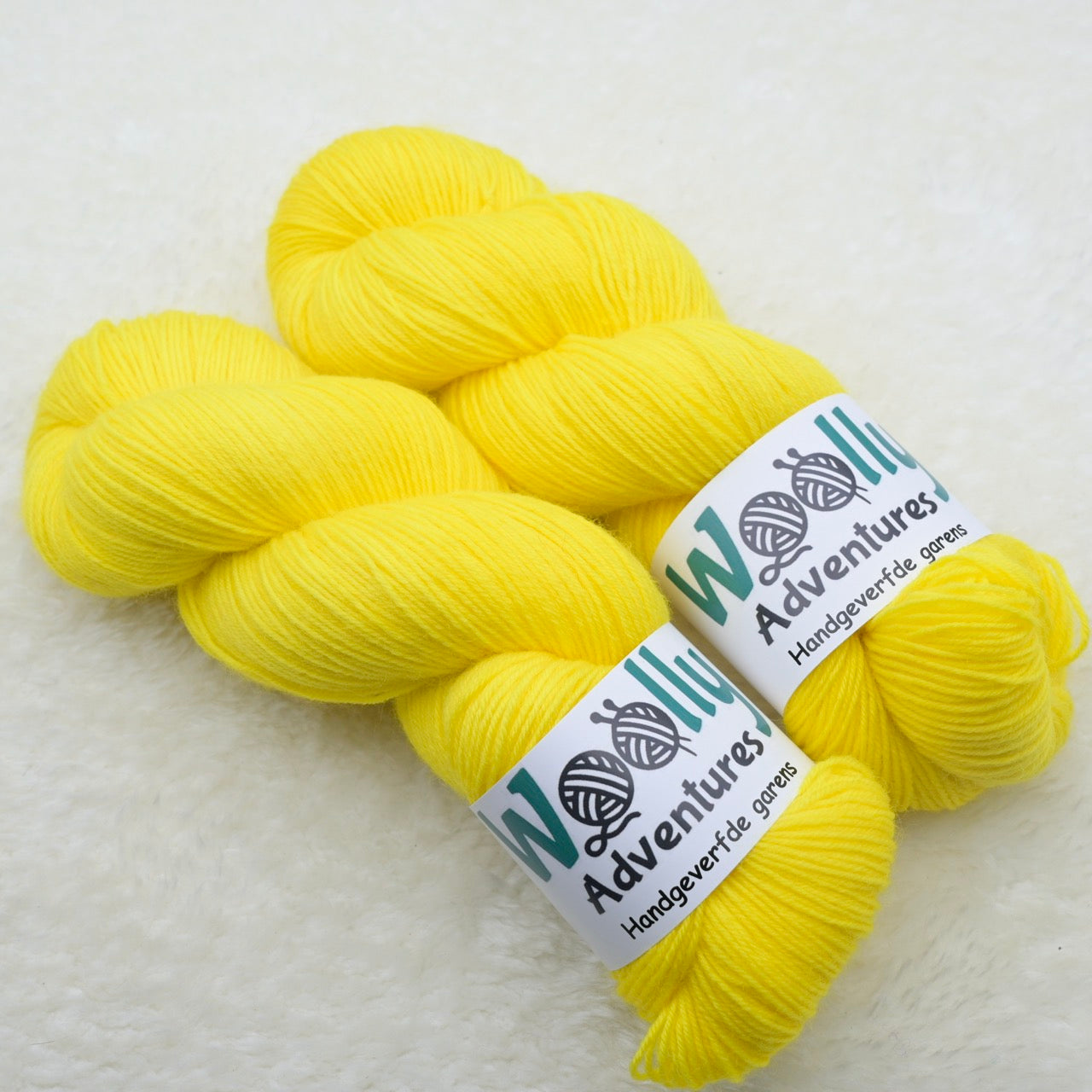 Corriedale Sock 'GEEL' - kleurnummer 1