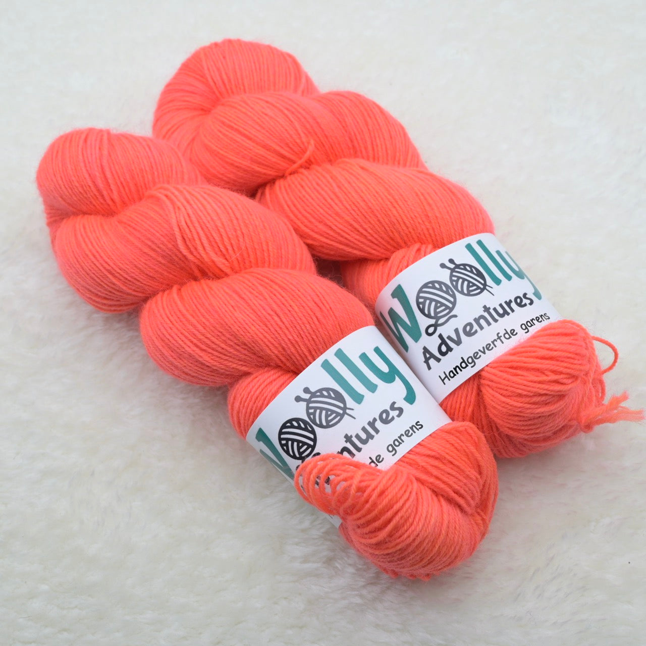 Corriedale Sock 'ORANJE' - kleurnummer 35