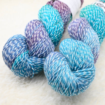 Marled Sock - AQUA/PAARS