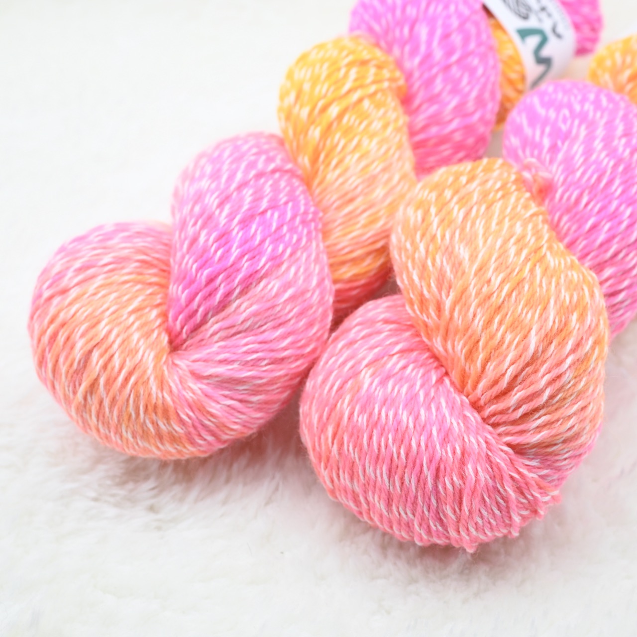 Marled Sock - ROZE/GEEL