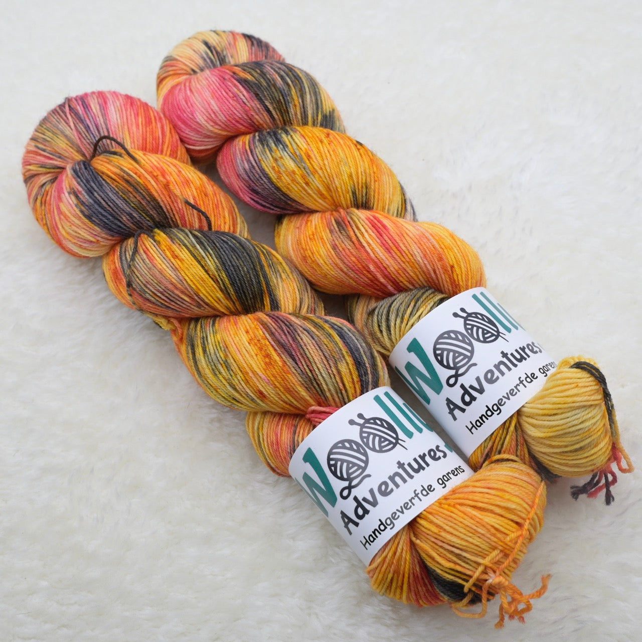 Merino Sock 'FIREBALL'