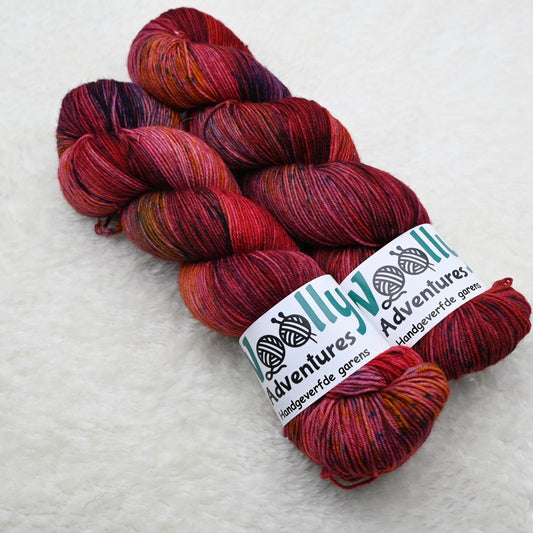 Merino Sock 'SANGRIA'