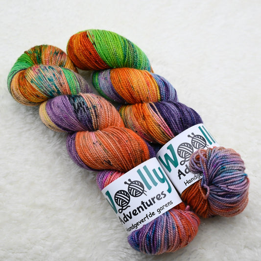 Merino Sock Sparkle 'FIESTA'