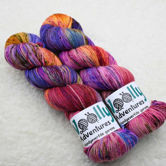 Merino Sock Sparkle 'GIRLS JUST WANT TO HAVE FUN'