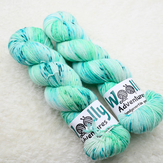 Merino Sock Sparkle 'ZEEBRIES'